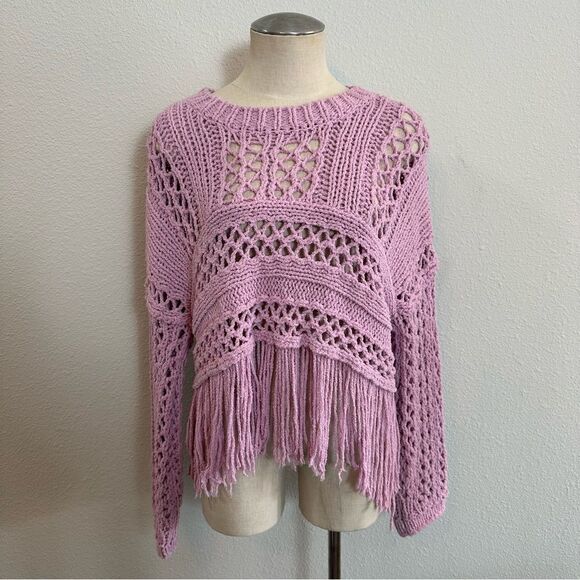 Free People Womens Higher Love Pullover Sweater 150 - Picture 2 of 4